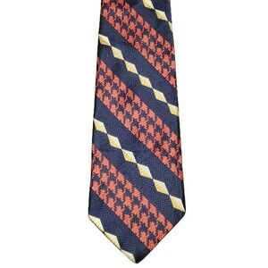 Christian Dior Men Neck Tie  Polyester Multicolor